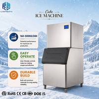 Machine à glaçons 300kg 500kg Haute Efficacité Meilleure Vente Machine de Fabrication de Glace pour Hôtel