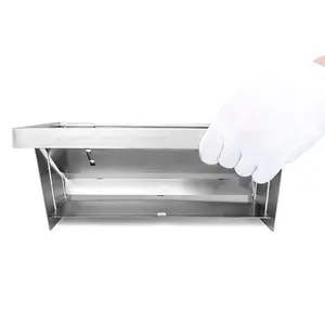 QCCL Vỉ Nướng BBQ Cắm Trại Bằng Than Thép Không Gỉ Di Động Thương Mại Vỉ Nướng BBQ Cắm Trại Gấp Gọn