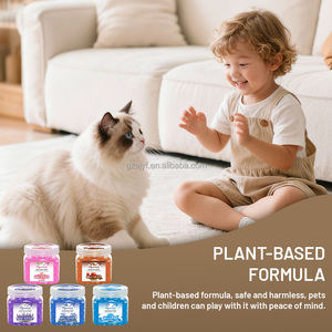 Ajyf ลูกปัดเจลหอมบุหงาหอมน้ำหอมปรับอากาศกลิ่นเจลสำหรับรถบ้าน - Product Image 4