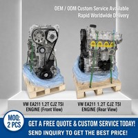 Ensemble moteur GOLDMAX EA211 1.2T CJZ TSI OE 04E100031B 04E100098 pour VW Polo Golf Audi A3 Seat Skoda 1.2L