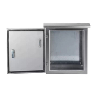Boîte de distribution industrielle extérieure personnalisée, armoire électrique en acier inoxydable IP66 résistante aux intempéries, boîte de distribution d'énergie