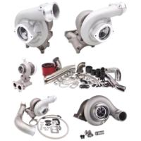 Kit de turbocompresseur personnalisé avec boîtier en aluminium moulé sous pression et tuyauterie chromée, fabrication en tôle et usinage CNC