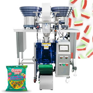 Machine d'emballage et de comptage pour petits aliments, bonbons mous, vitamines, noix, vis, et <span class=keywords><strong>fudge</strong></span> - Product Image 1