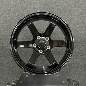 ล้อ Volk Racing <span class=keywords><strong>TE37</strong></span> Saga S Plus สีเงินไดมอนด์ TE 37 5x112 5x120 5x114.3 5x100 17x9 18x9 5 สำหรับ <span class=keywords><strong>BMW</strong></span> E36 <span class=keywords><strong>E46</strong></span> E92 F80 M3 F82 G82 M4 - Product Image 4