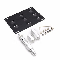 Support de fixation pour plaque d'immatriculation avec crochet de remorquage pour Audi A4 S4 A5 S5 A7 S7 08-15