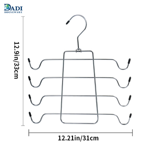 <strong>Multi</strong>-functional Folding Clothes Rack <strong>Multi</strong> Layers Space Wardrobe <strong>Hangers</strong> Dormitory Household Wardrobe Coat <strong>Hanger</strong> - Product Image 3