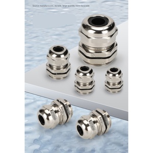 ตัวต่อสายเคเบิลทองเหลืองสแตนเลสสตีลปิดผนึก304โลหะคอนเนคเตอร์ต่อมสายเคเบิล IP68กันน้ำ - Product Image 5