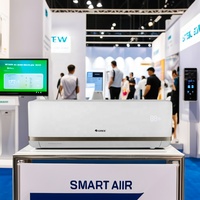 Climatiseur mural intelligent Gree Mini Split 1.5 2 Tonnes 12000 24000 BTU R410a Inverter Refroidissement Uniquement 220V/110V 50/60Hz