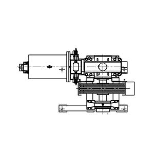 लिफ्ट कर्षण मशीन YJ240B लिफ्ट गियर कर्षण मशीन YJ200A TORIN ड्राइव कर्षण मशीन लिफ्ट 6000kg के लिए - Product Image 4