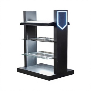 Exhibidor de Doble Cara Metálico y de Madera para Supermercado ADONG |   Estantes y Muebles Personalizados para Tiendas |   Instalación Rápida OEM - Product Image 1