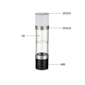 Molinillo de pimienta manual con forma de cilindro, tapa metálica hermética para uso en la cocina MG728B - Product Image 5