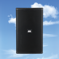 DBK Enceinte active professionnelle multifonctionnelle à deux voies pleine bande de 12 pouces 500W pour les enceintes KTV Système audio Musique sonore
