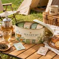 Boîte ronde en fer blanc hermétique de qualité alimentaire, personnalisable, pour biscuits, vente en gros, conteneur de stockage alimentaire pour boulangerie et coffret cadeau