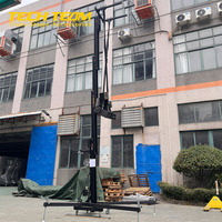 Torre de soporte de alta resistencia con manivela para altavoces Line Array y exhibición de truss