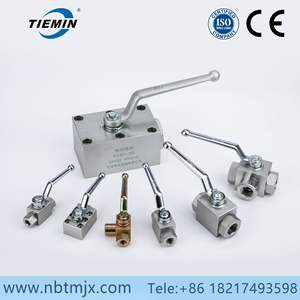 Vannes à bille hydrauliques haute pression de haute qualité, vente en gros directe d'usine, production de qualité Ningbo Fenghua Tiemin Machinery - Product Image 2