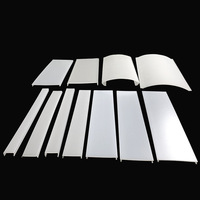 Carcasa Personalizada para Lámpara de PC, Cubierta Acrílica Blanca, Perfiles Coextruidos, Anti-UV, Ignífuga, Cortable, Extruido, Gran Tamaño