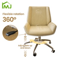Tabouret de technicien hydraulique pivotant pour salon de manucure Réglage de la hauteur Chaise de manucure