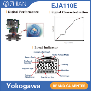 เครื่องส่งสัญญาณ Yokogawa รุ่น EJA110E ความแม่นยำสูง แบบดิฟเฟอเรนเชียล 4-20mA รองรับโปรโตคอล HART ป้องกันการระเบิด พร้อมหน้าจอ LCD - Product Image 6