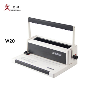 オフィス用ダブルループW25AワイヤーバインディングマシンA4カレンダーホールパンチ & ワイヤーバインディングマシン - Product Image 4
