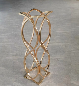 <strong>Top</strong> Quality Gold Flower Stand <strong>Table</strong> Decor Flower Rack Centerpiece for Wedding <strong>Decoration</strong> and <strong>Table</strong> Centerpiece - Product Image 6
