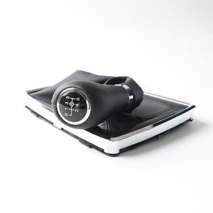 Pomo de palanca de cambios para coche, diseño ergonómico de cuero PU, para Mercedes Benz Clase C W204, 5 y 6 velocidades - Product Image 2