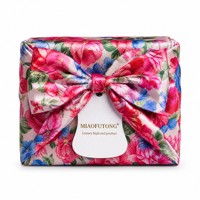 Savon Artisanal Parfumé à la Rose 200g, Emballage Cadeau en Soie avec Nœud, Mousse Riche et Crémeuse Hydratante, Personnalisation OEM ODM