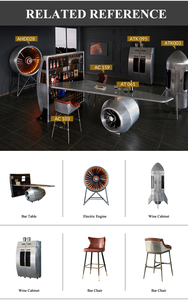 <strong>Industrial</strong> Solid Aluminum Iron Home Hotel Living Room Furniture Cafe <strong>bar</strong> <strong>Table</strong> / Pub <strong>bar</strong> <strong>Table</strong> - Product Image 5