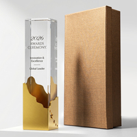Trophée Étoile en Métal Personnalisé avec Gravure, Plaque de Reconnaissance en Or, Argent, Bronze, Noir ou Base Transparente, Cadeaux