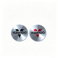 Etiqueta Decorativa con Revestimiento Gráfico de PVC OEM con Adhesivo, Textura Metálica, Insignia Personalizada para Equipos