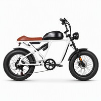 Vélo électrique 500W, pneus larges 20 pouces, 48V 15AH, moteur sans balais, facile à manier pour les trajets quotidiens et les week-ends décontractés