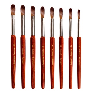 Acrylic Powder 100% Kolinsky Hair Nail <b>Brush</b> Art Beauty Tool Wooden Handle Cleaning <b>Brush</b> From Reliable Supplier - Product Image 1