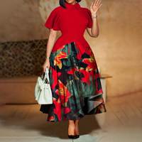 Robes africaines élégantes grande taille pour femmes, robes maxi d'été, vêtements traditionnels africains pour femmes, robes longues féériques