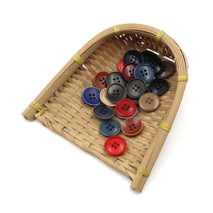 Setelan baju pria dan wanita, kualitas baik warna tanduk alami empat mata gading buah dan wanita - Product Image 4