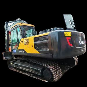Excavadora de cadenas EC210, equipo de movimiento de tierras, excavadora de 24 toneladas, excavadora usada original, excavadoras Volvo en venta - Product Image 2