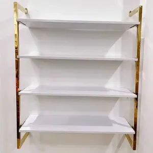 حامل أحذية من الفولاذ المقاوم للصدأ ، رف أحذية مثبت على الحائط - Product Image 2