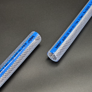Manguera de Agua de PVC Trenzada Mediana de 12.5mm x 17mm con Refuerzo Textil y Franja Azul, 10 Bares de Presión, con Servicio de Corte - Product Image 3