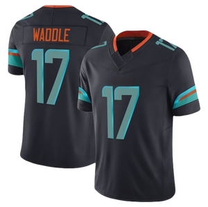 Nouveaux maillots de football américain brodés 2025 2026 pour rivalités, vente en gros – 1Tagovailoa 10 Hill 13 Marino 14 Ewers 17 Jaylen Wad-dle - Product Image 6