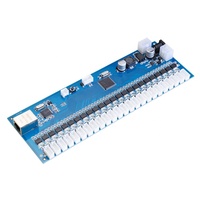 24-Channel LAN Converter Lock Control Board com rede TCP para Intelligent Parcel Locker
