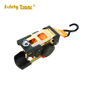 보트 자동 50mm 1.5T 1.8m 자동 조임 스트랩 화물 래칫 타이 다운(원 후크 볼트 포함) - Product Image 6