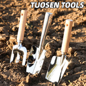 Ensemble d'outils de jardin Tuosen en acier inoxydable, pelle, râteau, désherbeur pour l'horticulture, la plantation de fleurs et d'herbes - Product Image 3