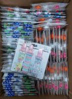 Ensemble cadeau pour nouveau-né, garçons et filles, imprimé de dessins animés d'animaux multicolores, logo personnalisé en PP, jouet promotionnel, sangles, attaches pour sucettes