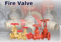 Accessoires pour équipement de lutte contre l'incendie : Adaptateur de système de vanne d'hydrant vertical en fonte ductile rouge, conception durable, installation facile