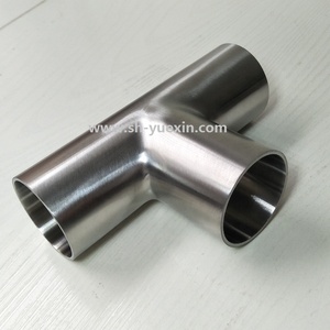 Vệ Sinh Thực Phẩm Cấp Phòng Thí Nghiệm Đồng Tâm Lập Dị Hàn Giảm Hình Nón Giảm Thép Không Gỉ Bằng Tee - Product Image 3