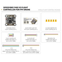 Contrôleur de vol SpeedyBee F405 V5 OX32 55A Stack 30.5x30.5mm 4-en-1 ESC 3-6S Lipo Betaflight pour drone de course FPV