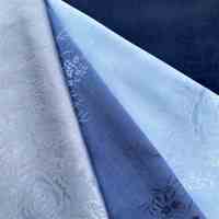 Tissu Brocart 100% Polyester Anti-Boulochage Style Chinois Été pour Garçons & Filles Robe Qipao Florale Jacquard Sergé 120 GSM Vêtement
