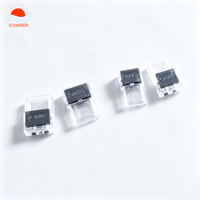 Connecteur de bande LED sans soudure à 2 broches en plastique 8mm 10mm pour ruban SMD monocolore DC12V/24V Garantie 2 ans Longueur de câble DIY