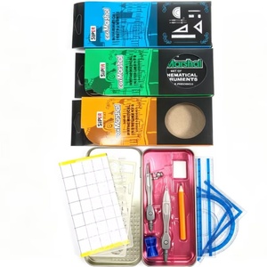 Wholesale Factory 13pcs Super Marshal Math Learning Education Essential Student <b>Drawing</b> Compass Set <b>with</b> Custom Logo - Product Image 1