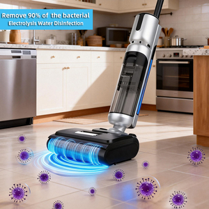 <span class=keywords><strong>Aspirateur</strong></span> domestique sans fil humide et sec, léger, 170W, avec filtre HEPA allemand, le mieux noté pour la désinfection de l'eau par électrolyse - Product Image 3