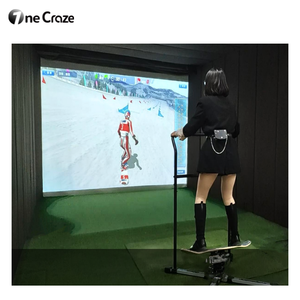 वार खेल वास्तविक स्कीइंग अल्पाइन स्की सिम्युलेटर सिस्टम स्नोबोर्ड संतुलन को आंतरिक खेल के लिए स्की सिम्युलेटर - Product Image 6