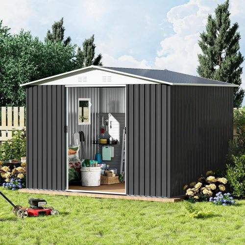 Hangar 10x8 FT - Toit en pointe